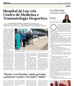 July 2021. Sports Medicine Centre in Hospital da Luz Aveiro.