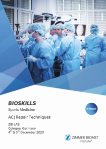 2023, Dec 4-5th. Bioskills cadaver course. Köln, Germany.