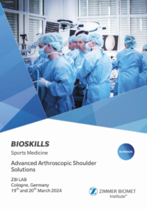 2024, Mar 19th. Bioskills shoulder cadaver course. Köln, Germany.